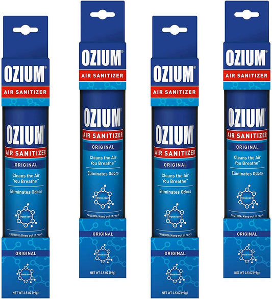 Ozium Air Sanitizer 3.5 oz Spray, Original (4)