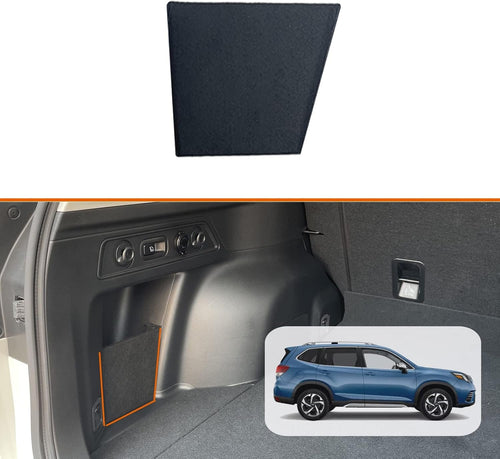 TulinTulin Subaru Forester Trunk Upgrade, Trunk Organizer Pocket, Trunk Storage Fiberboard Panel for Subaru Forester 2019 2020 2021 2022 2023, Trunk Driver's side only, 1pc