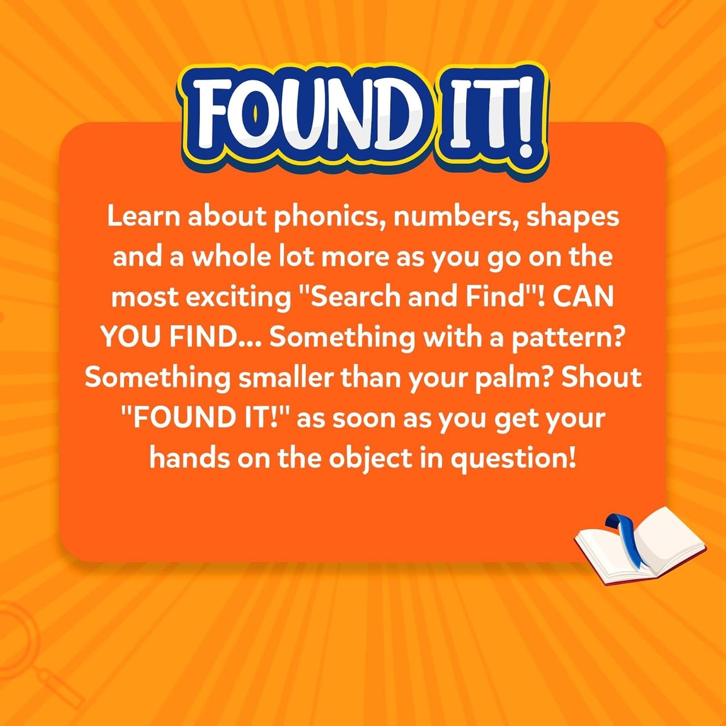 Skillmatics Indoor Scavenger Hunt Card Game - Found It, Learning Toys, Educational, Gifts for Kids, Boys, Girls and Families, for Ages 4, 5, 6, 7, Perfect for Home, School, Playdates