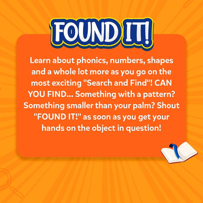 Skillmatics Indoor Scavenger Hunt Card Game - Found It, Learning Toys, Educational, Gifts for Kids, Boys, Girls and Families, for Ages 4, 5, 6, 7, Perfect for Home, School, Playdates