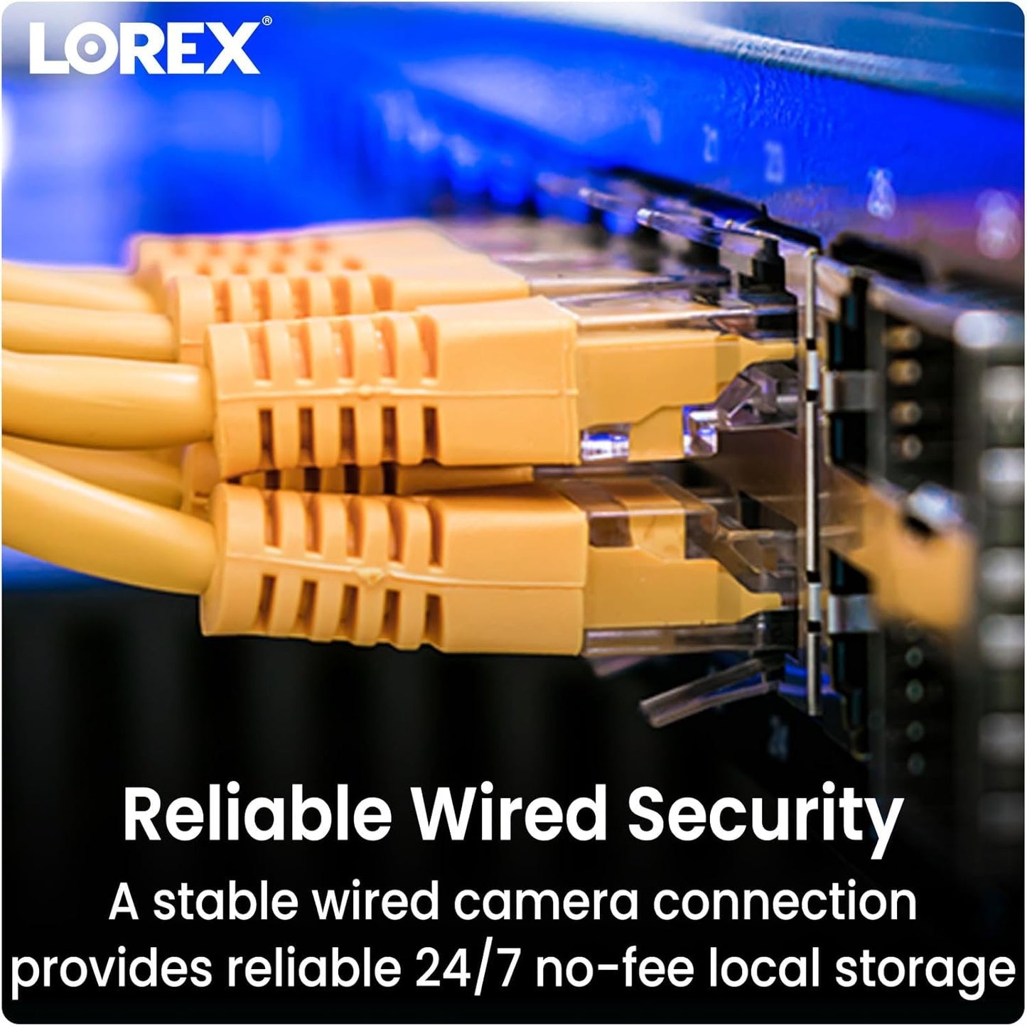 Lorex 4K 8MP IP Wired Metal Dome Outdoor/Indoor Security Camera - Smart Security Lighting, Smart Motion Detection, Deterrence Siren, Color Night Vision Booster, 2-Way Talk, IP67 Weatherproof (Black)