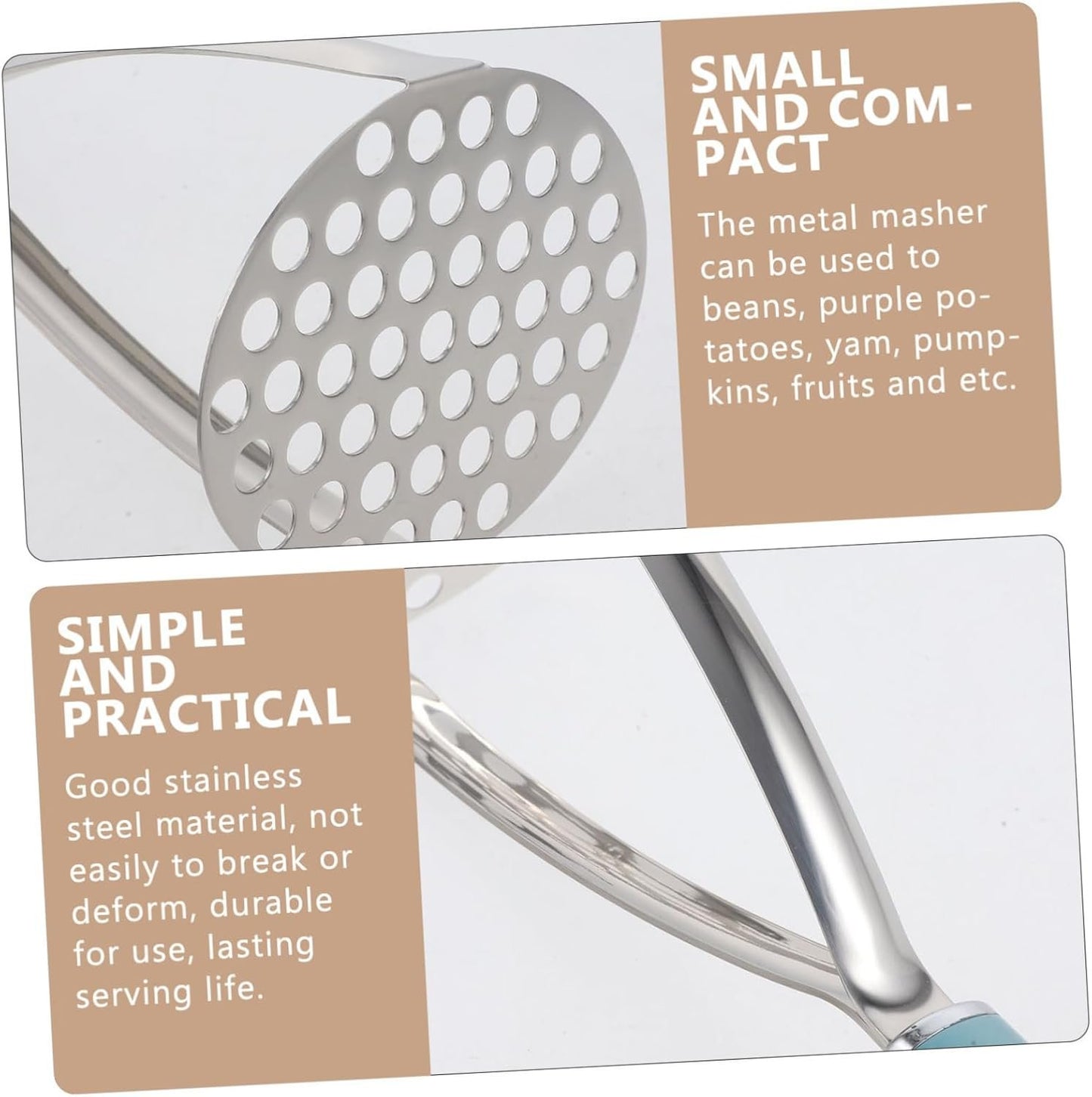 Cabilock Utensile Per La Spremitura Degli Alimenti Schiacciapatate Utensile Da Cucina Schiacciapatate Schiacciaverdure Macinazione Purea Utensili Da Cucina Gadget Da Cucina In