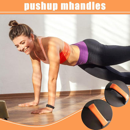 Pushup Handles, Pushup Stand with Rotating Handles, Exercise Roller Wheels, Upper Body Strength Trainer, 7,87 x 3,15 pollici Fitness Equipment, Home Workout Gear for Women