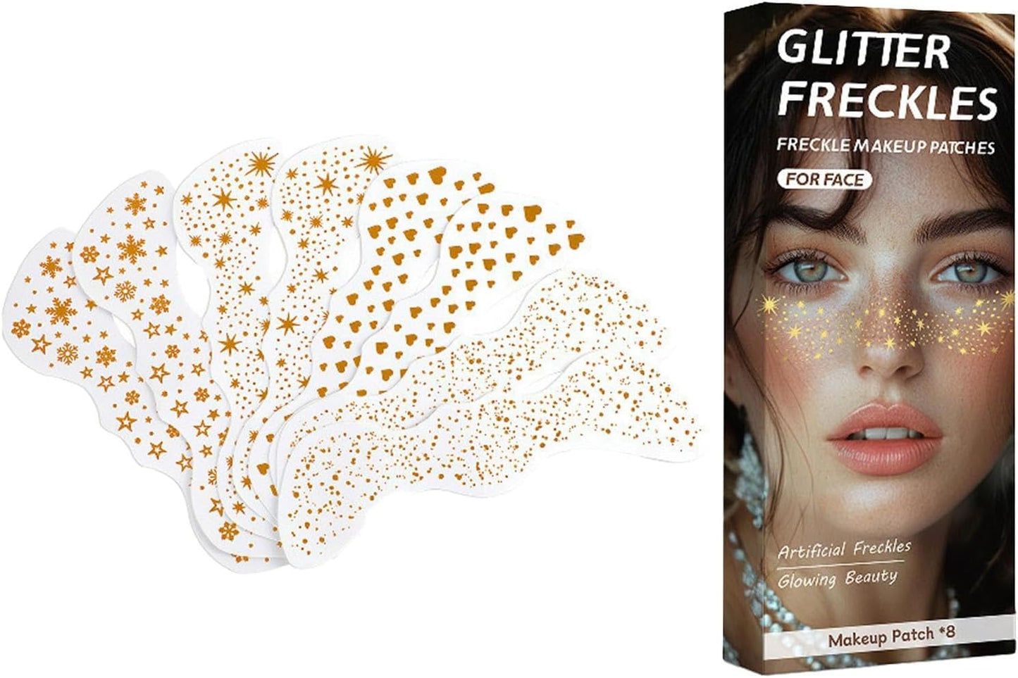 Face Glitter Stickers, Festival Glitter Jewels, Makeup Face Jewels, Temporary Glitter Patches, Waterproof Face Stickers, Festival Face Accessories, Concert Glitter Makeup, Stick-On Face Jewels,