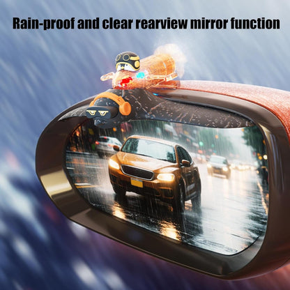 Rearview Specchio Decor, Vehicle Reflector Lighting, 1.77x6.5 Inches Weatherproof & Broad Compatibility, Automotive Outdoor for Trucks Road Trips and Unique Visual Effects