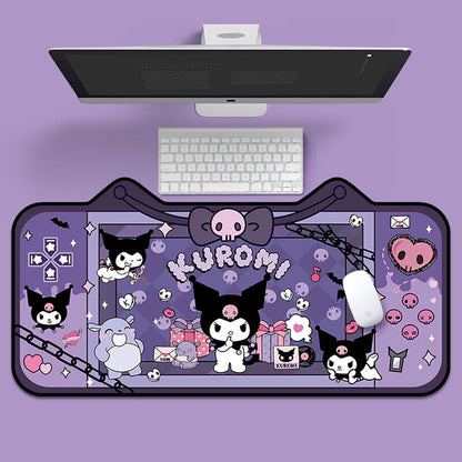 Kawaii Desk Pad XLarge Size, Anime Mouse Pad, Desk Accessories Gaming Mousepad, Room Decor for Girls