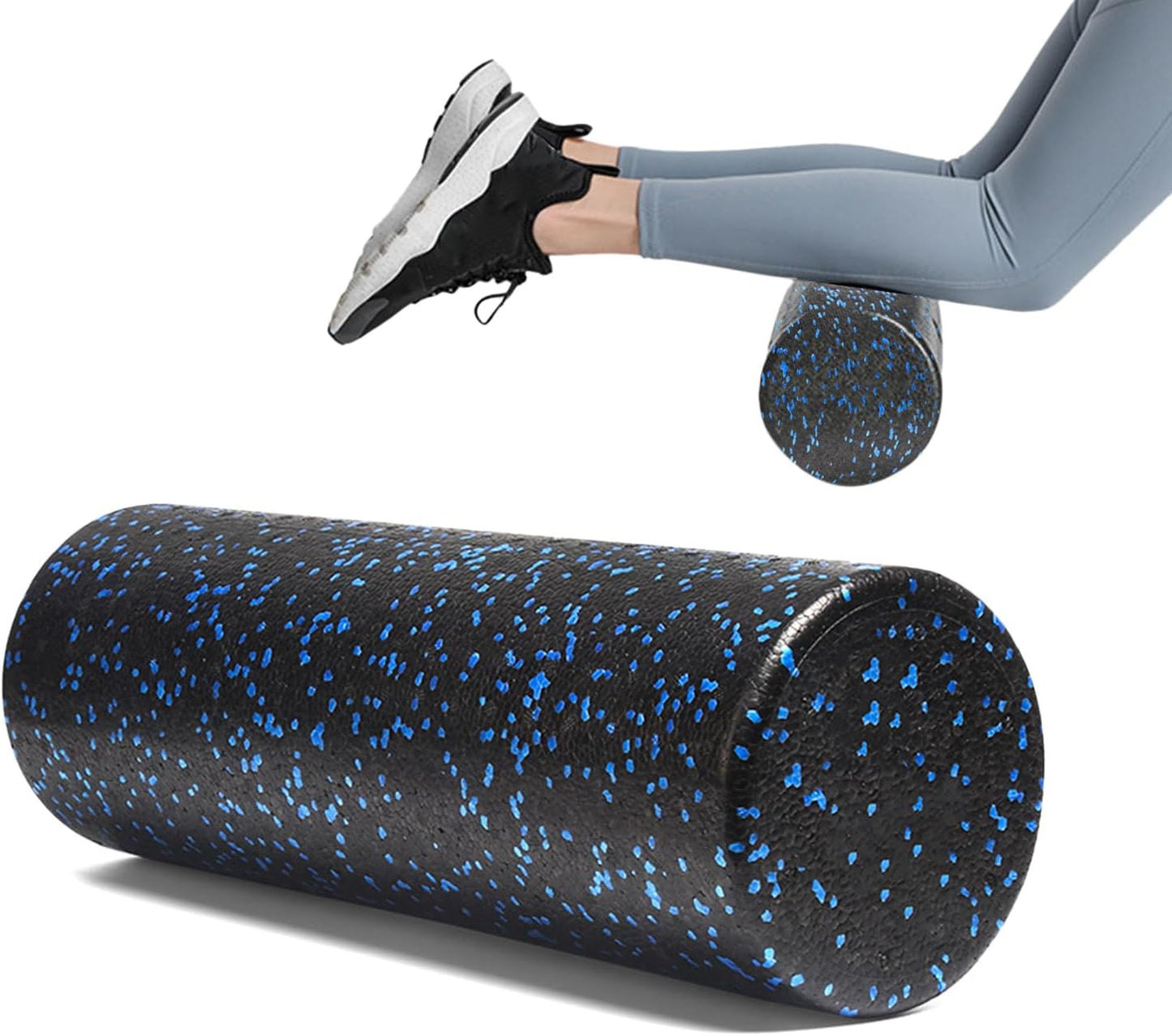 Schiuma per rulli yoga - rullo posteriore in schiuma, Rullo in schiuma da viaggio con rullo schiuma leggero per la schiena | Pratico rullo in schiuma per esercizi Pilates Roller per gambe posteriori