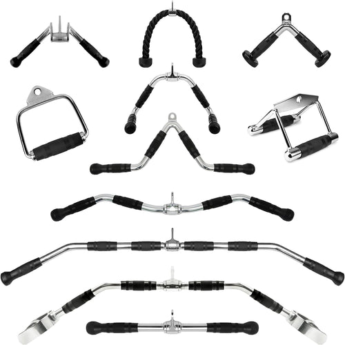 Meteor Cable Attachment, Cable Pulley Attachment, Cable Machine Accessories, LAT Pull, Cable Row, Gym Attachment