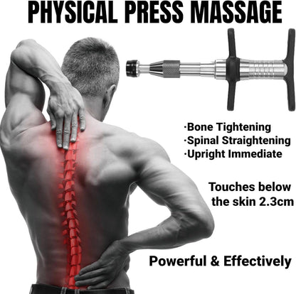 DHASUWT Chiropractic Adjusting Tool, 80-280N Adjustments Manual Spine Chiropractic Correction Tool, Professional Massage Equipment for Face and Spine Relax, Chiropractor Tool Relief Neck Back Pain