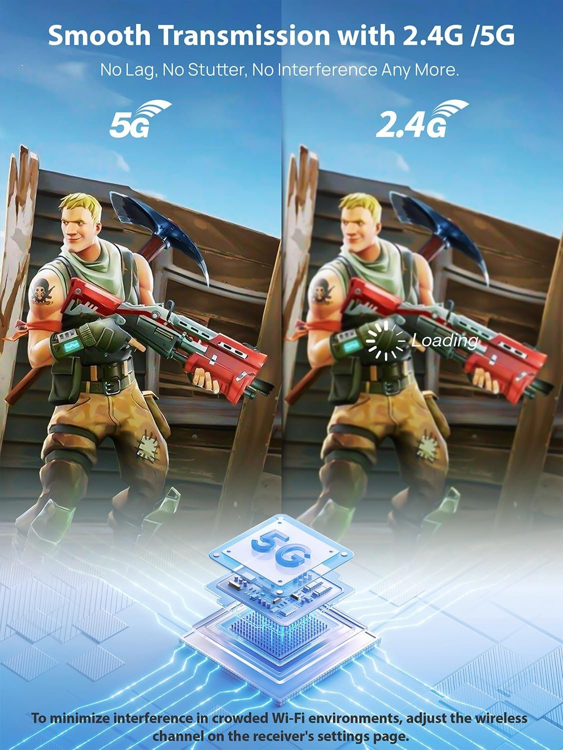 TIMBOOTECH 4K/5G Wireless HDMI Display Adapter, 4K@30Hz Miracast Dongle Screen Mirroring Video & Audio Receiver 65FT, for Laptop, PC, i-Phone, i-Pad, Tablet, Mac,Android,Window to TV/Projector/Monitor