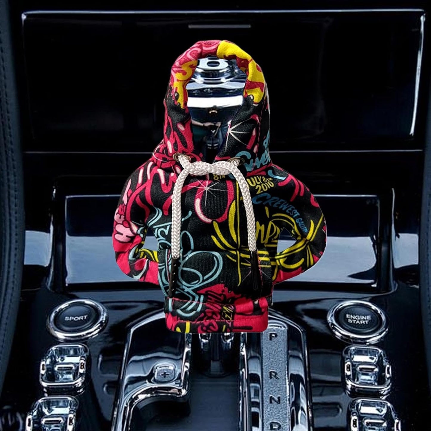 Gear Shift Hoodie Shifter Hoodie Car Decoration Shifter Car Decoration with Anti-Slip Hood Interior Decoration for Car Accessories