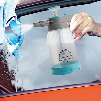 Car Wash Nozzle, Portable Foam Sprayer, Vehicle Soap Dispenser, 12.99 x 4.92 inches High-Pressure Spray Power, Adjustable Foam Output, Ideal for Auto Detailing & Home Cleaning
