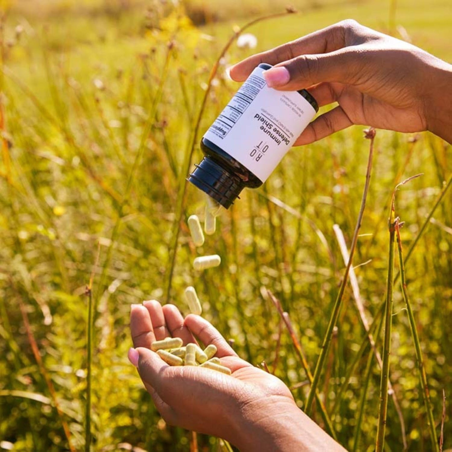 Wellness Immune Support Supplement | Having Vitamin D, Vitamin C, Vitamin K2, Minerals, Digestive Enzymes with Trace Elements from The Great Salt Lake and Flavonoid Quercetin, Nad Supplement 60/Bottle