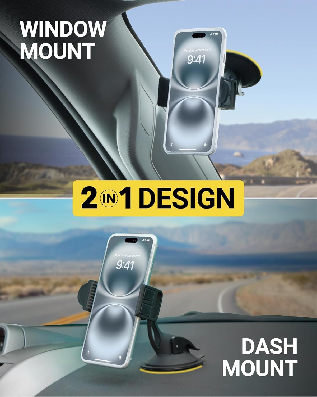 Scosche HDM DashMount Suction Cup Mount for Phone Holders