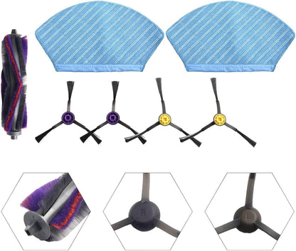 Robot Cleaning Essentials compatibile con il set di spazzole Fakir Robert 770 e lavapavimenti lavabili in lavatrice