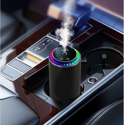 Car Fragrance diffusers, Air fresheners, Air Humidifier, Car Freshener Purifier Smart Aroma Diffuser Mist Humidifier Oil Diffuser for Vehicle, 3-Level Adjustable