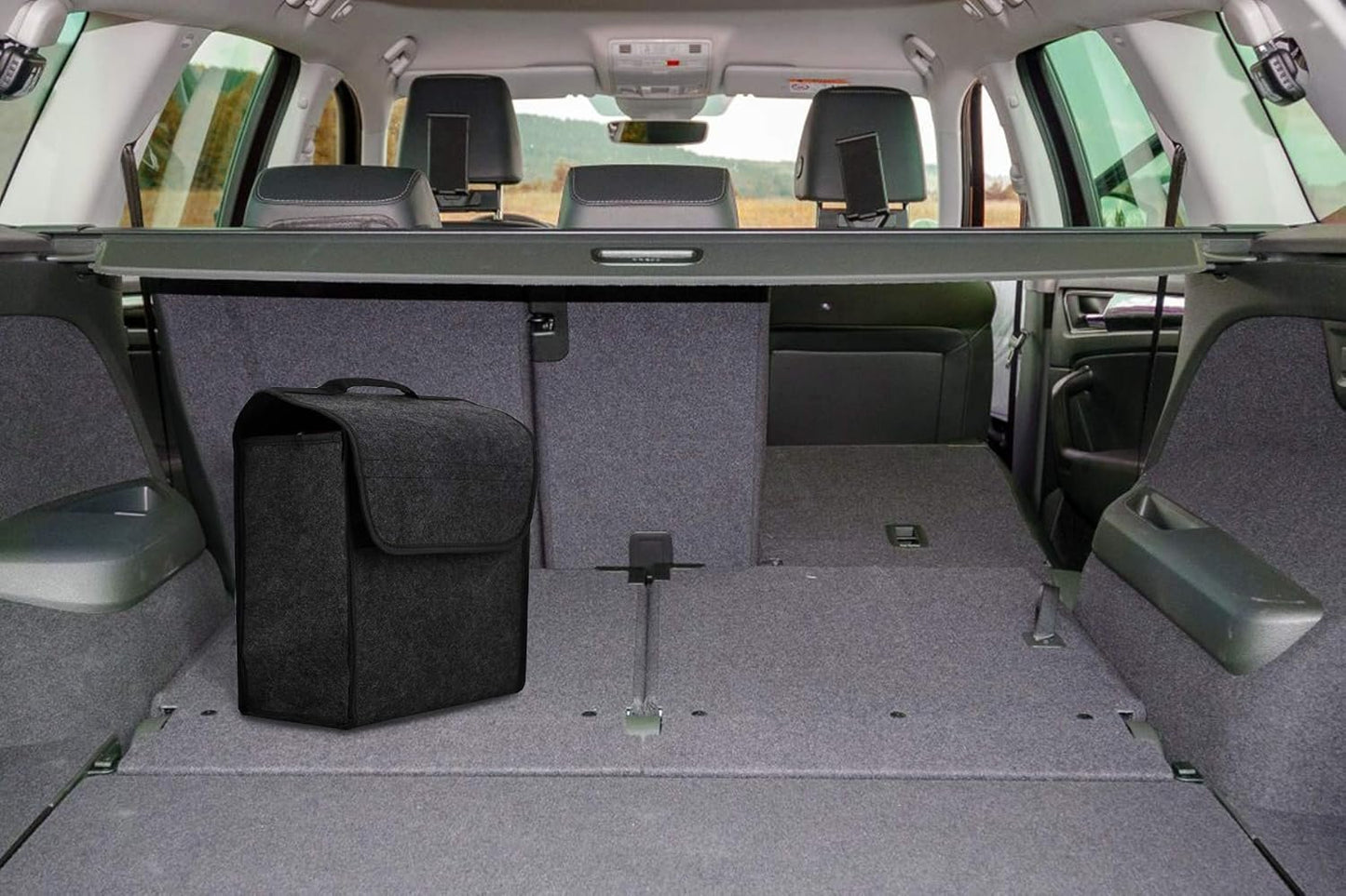 ADEPTNA Durable Anti Slip Car Trunk Boot Tidy Organiser Storage Bag (TALL BOOT ORGANISER)