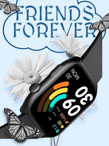 Smart Wave Tech GTS7 Pro Smartwatch (Black)