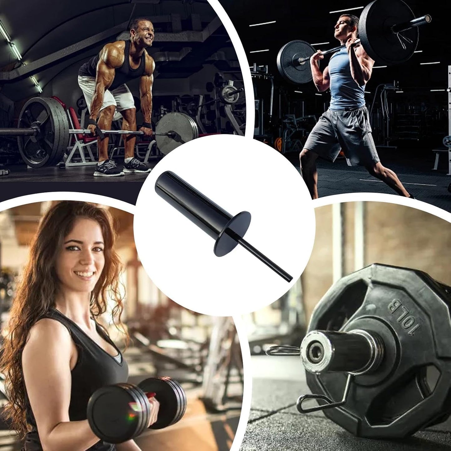 Weight Stack Extender Pin | Loading Pin Weight Stack Extender | Barbell Plate Add, Home Gym Accessories, Replacement Parts for Weightlifting & Strength Training