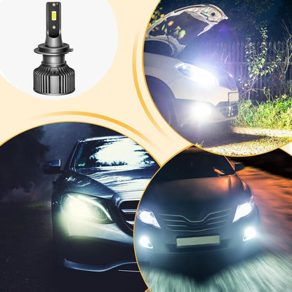 LED Headlight Bulbs Combo, Car Bulb Replacement, Fog Light Bulbs, Brightness Headlight Bulbs, Waterproof Car Bulbs, Energy Efficient Headlights, Strong Penetration Lighting, Durable LED Bulbs