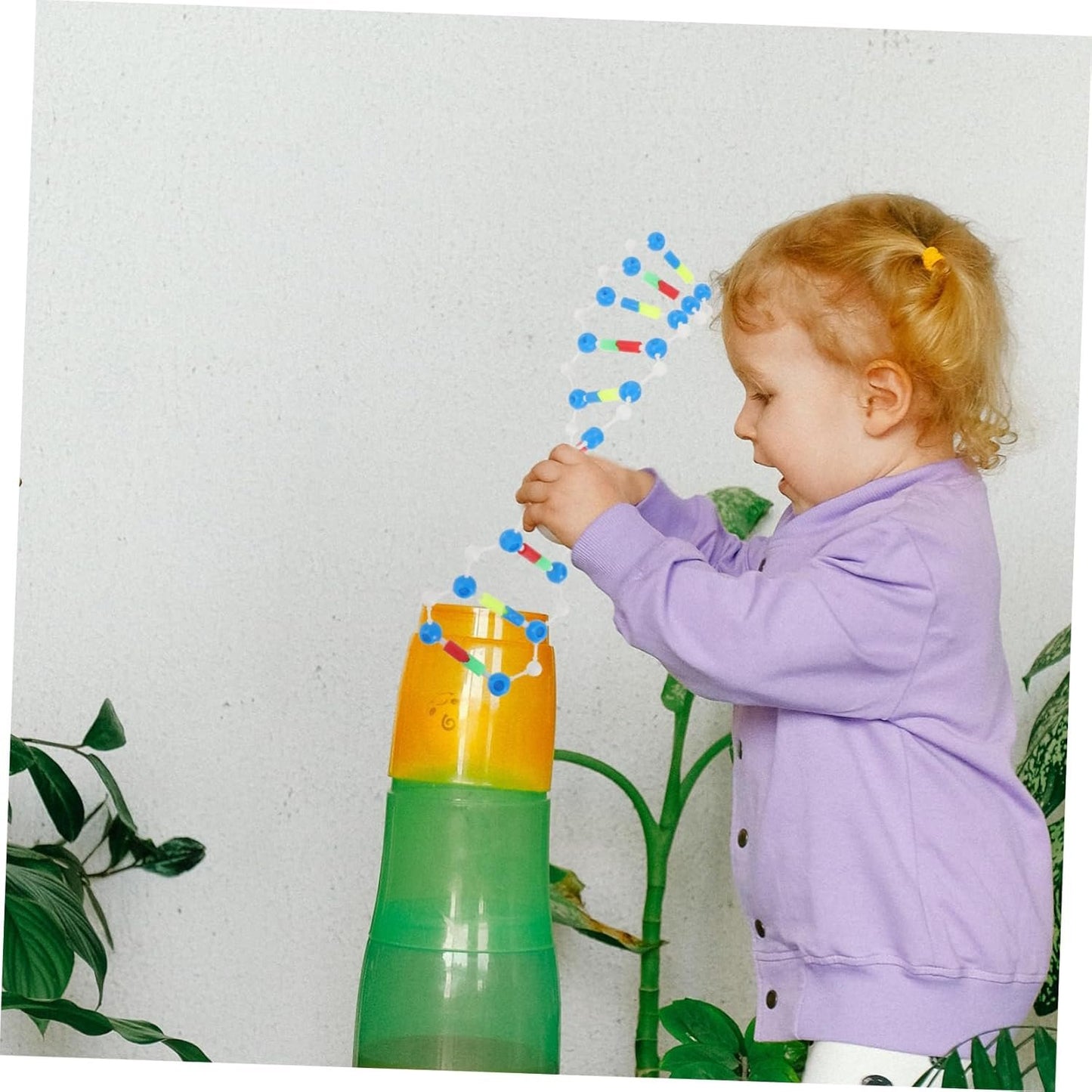 HOOTNEE 2pcs DNA Model Kit Double Helix Learning Tool for Science Education Student's Teaching Aid