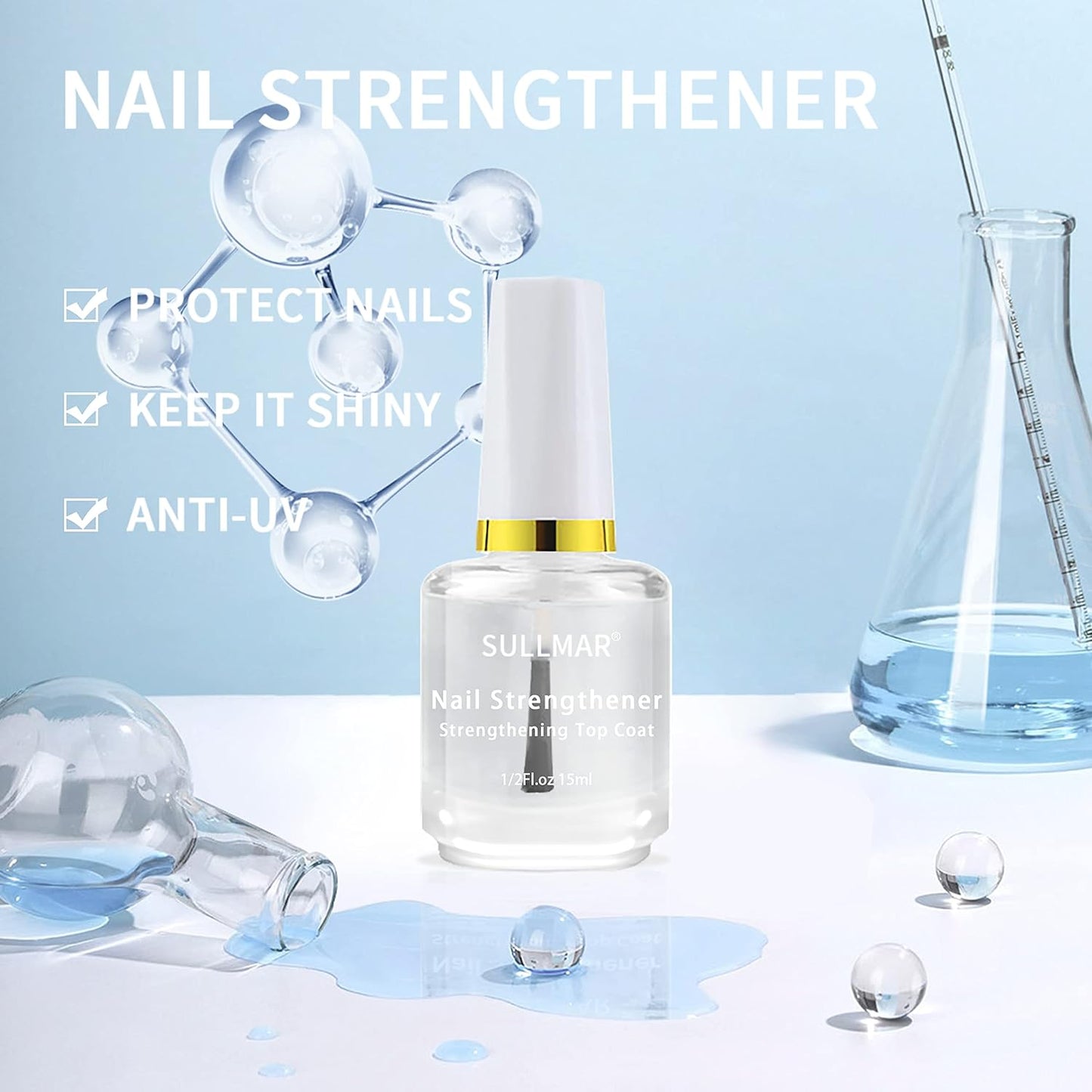 Nail Cuticle Oil Nail Repair Nail Hardener Nail Strengthener Nail Rescue Calcium Primer for Thin Nails Growth Nail Repair Nail Care Kit with Cuticle Oil Cuticle Remover Gel Cream 4in1