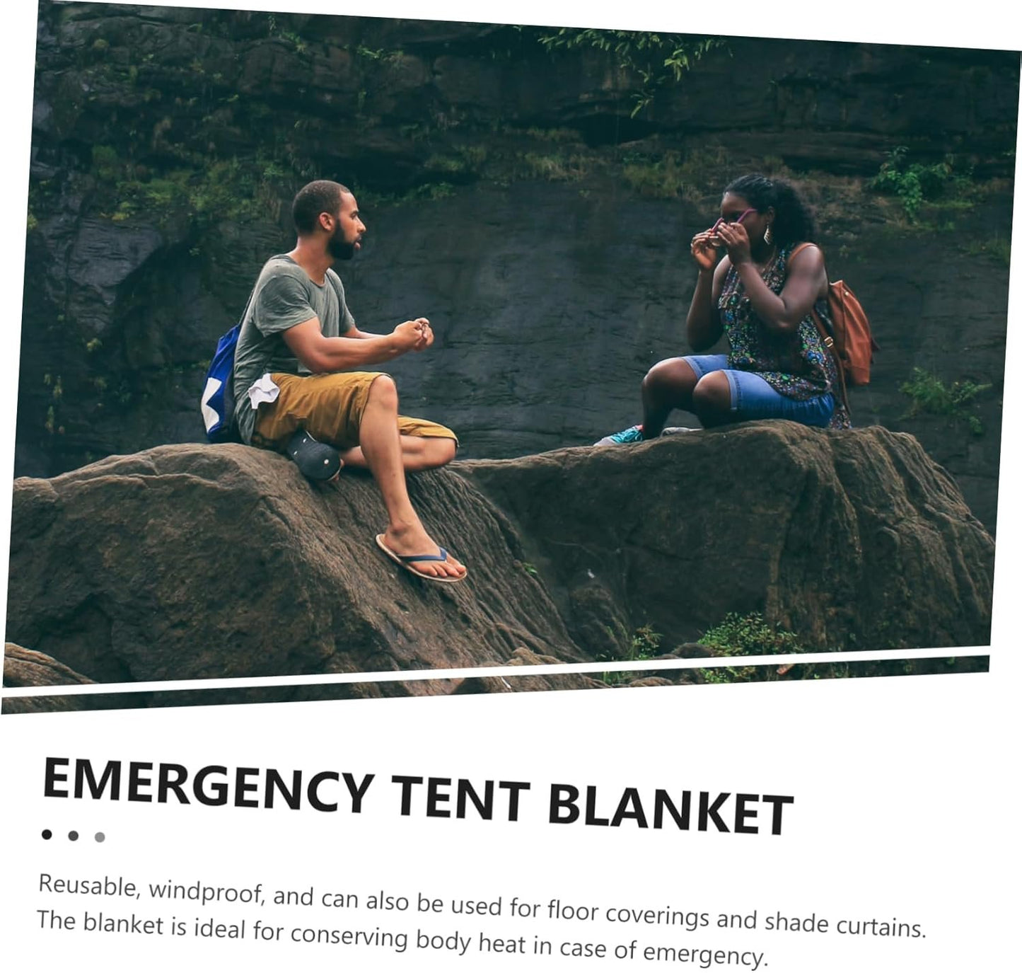 Levemolo Emergency Tent Tents for Camping Camping Blanket Survival Emergency Blanket Survival Thermal Emergency-Camping-Blankets