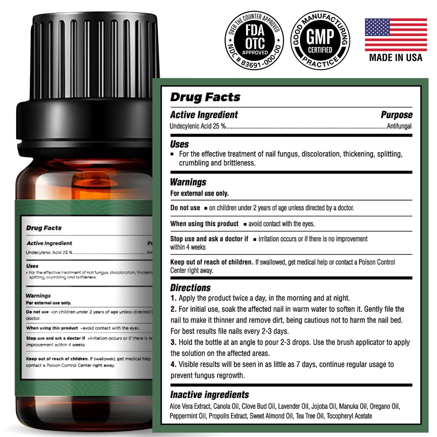 Toenail Fungus Treatment Extra Strength - Best nail fungus treatment for fingernails, nail repair, toenail softener, yellow toenail treatment, ingrown nails and foot fungus treatment extra strength