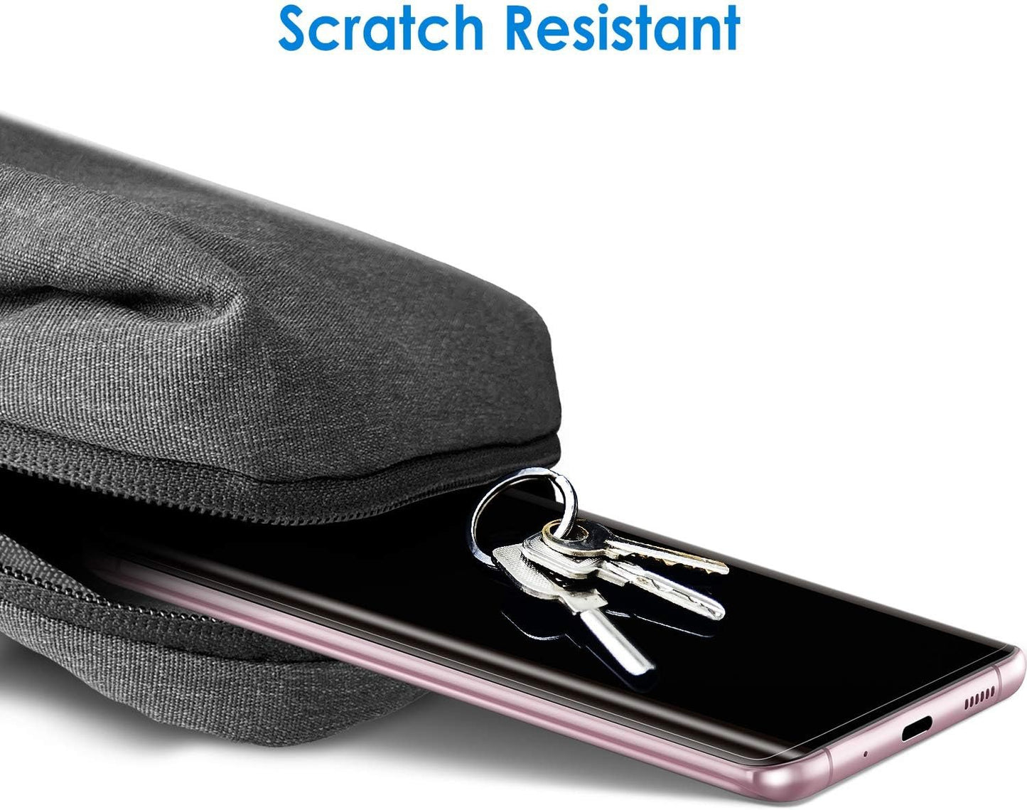 JETech Screen Protector for Samsung Galaxy S20 6.2-Inch, HD Clarity, Flexible TPU Film, 2-Pack