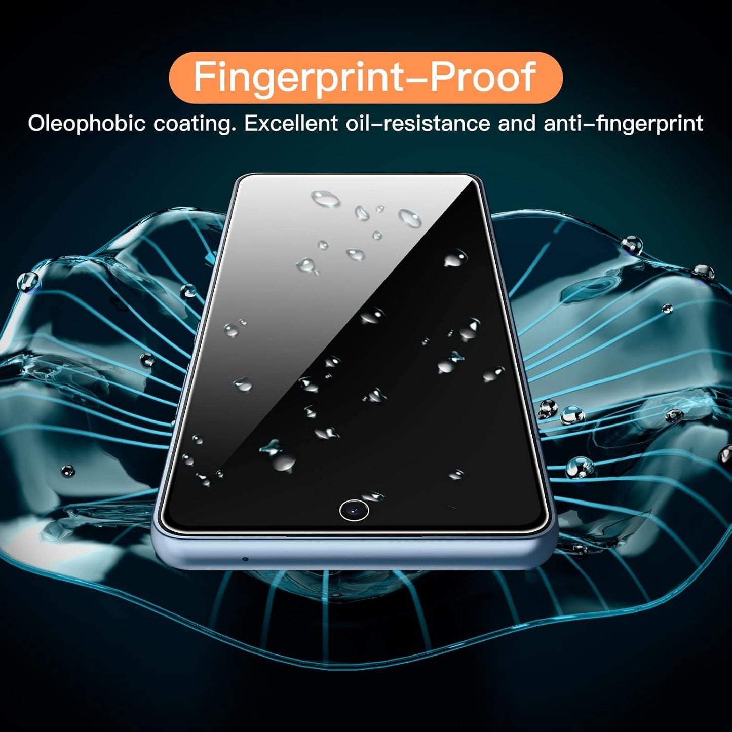 JETech Screen Protector for Samsung Galaxy A53 5G / A52 / A52 5G / A52s 5G, 9H Tempered Glass Film, Anti-Scratch, HD Clear, 3-Pack