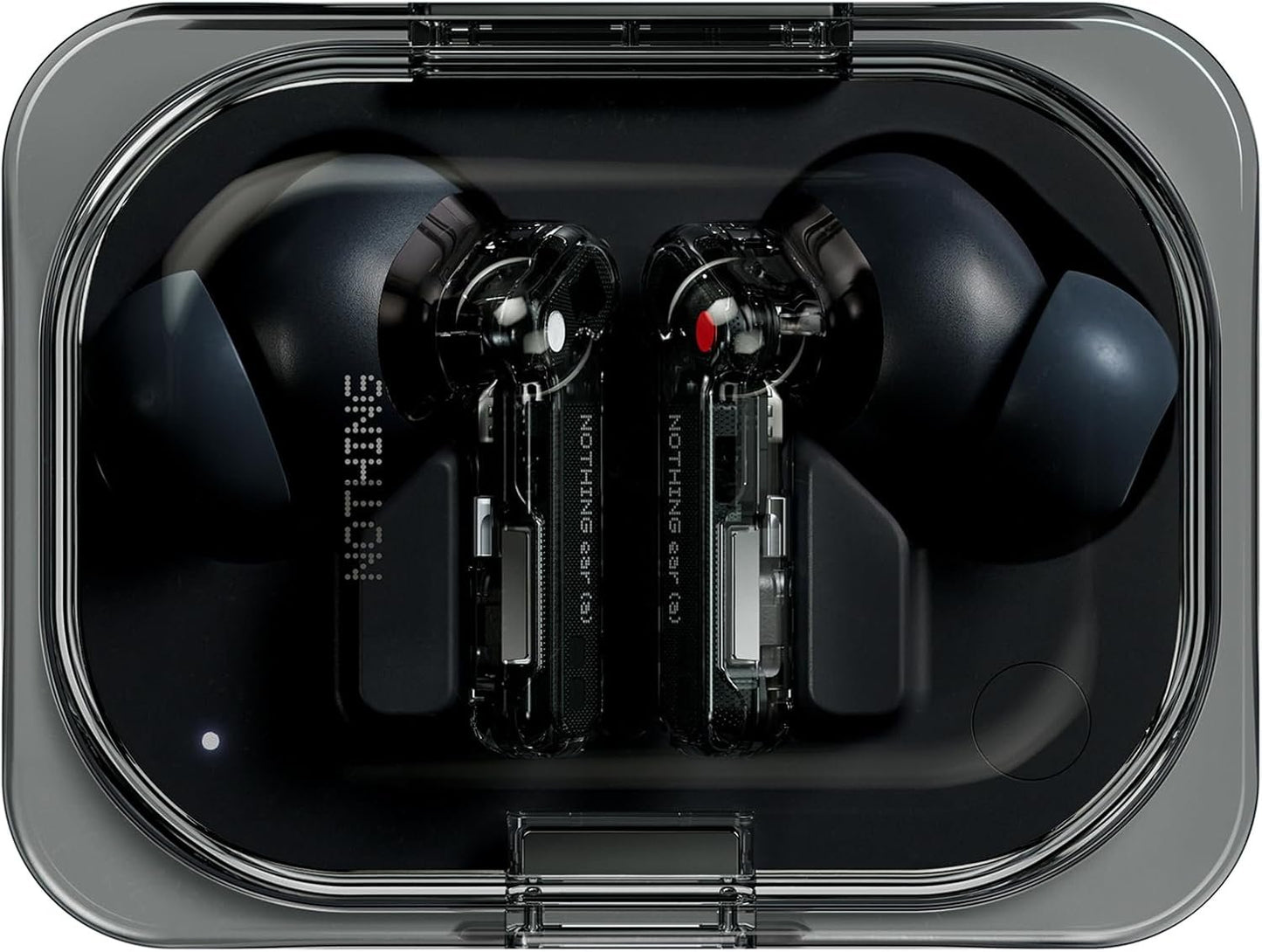 Nothing Ear(a) Wireless Earbuds with Active Noise Cancellation, Bass Boost Algorithm and Up to 42.5 Hours of Listening Time - Black