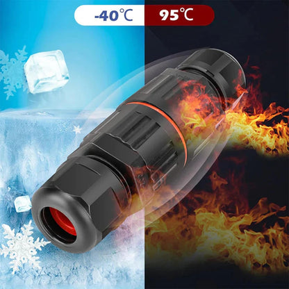 Landscape Wire Connector, Outdoor Waterproof Junction Box, Heavy Duty Underground Wire Connectors for Street, Garden, Pathway, and Landscape Lighting Installation