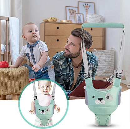 Baby Walking Harness, Adjustable Toddler Safety, 7 x 5 in Trainer Tool Support, Breathable Carriage, Outdoor Activities for Child 6-36 Months, Stroller, Stepper