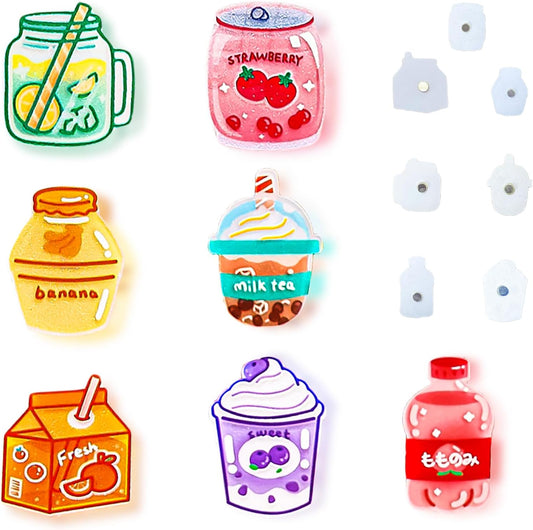 Myrtle 14-Pack Heavy Duty FridgeMagnets for Whiteboards,LockersKitchens-Decorative AcrylicMagnetic Stickers with Vibrant(Office，Garage，HomePatternsDecor)
