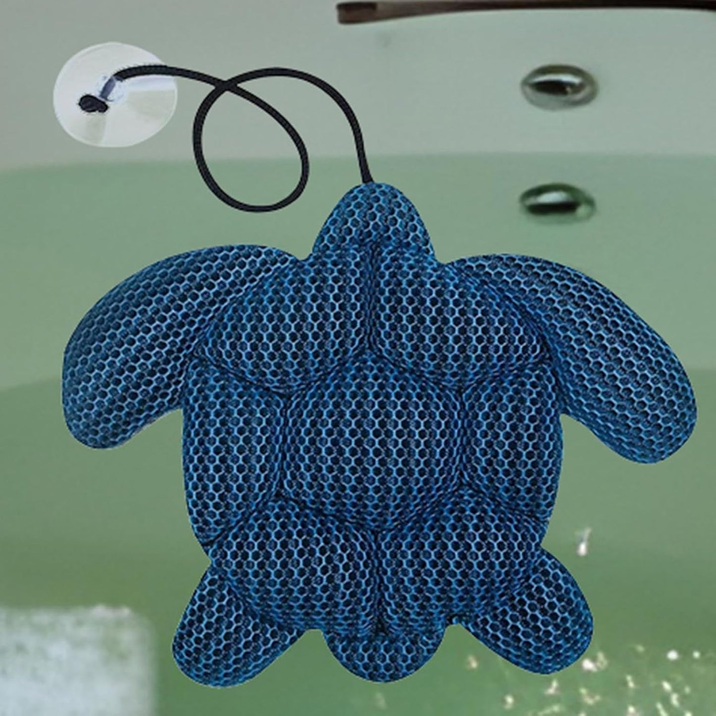 Hot Tub Scum Sponge, Pool Cleaner Turtle Shaped, Floating Oil-Absorbing Accessory, Essential Water Cleaning Tool, Keep Water Clean for Adults, Ideal for Hot Tubs, 10,63 x 9,45 pollici