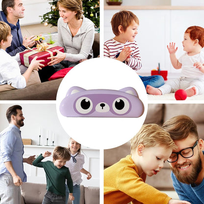 Harmonica Toy Kids, Musical Instrument, 16x5.6x2.5cm, Cartoon Animal Design, Easy Play, ABS, Kids Beginner, Educational Sound, for Colorful Fun Accessory