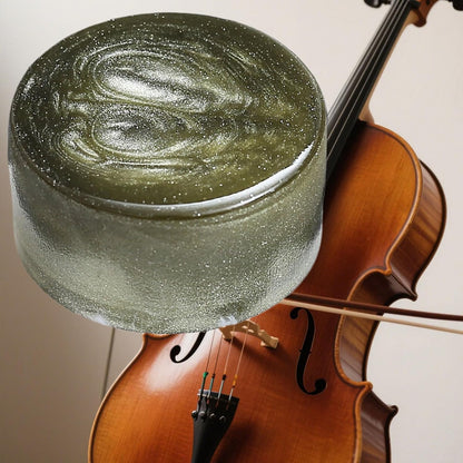 Violin Rosin, Natural Rosin For Violin & Cello, Small Dust-Proof, Long Lasting Tool, Essential Music Accessories For Sound, Cleaning, E Polish, 5 x 2,5 cm