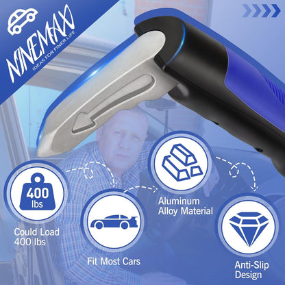 NINEMAX Car Door Handle Assist for Elderly, Vehicle Support Interior Door Handles for Seniors, Safety Auto Grab Cane for Getting in and Out of Car
