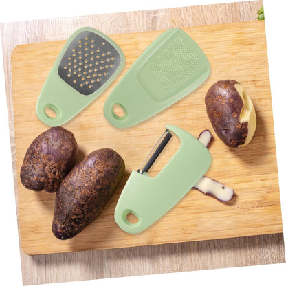 PRETYZOOM 1 Set Potato Peeler Shrimp Peeling Machine Pan Serve Cutter Can Opener Kitchen Tools Multifunctional Kitchen Gadget PC Olive Green