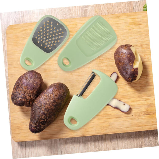 PRETYZOOM 1 Set Potato Peeler Shrimp Peeling Machine Pan Serve Cutter Can Opener Kitchen Tools Multifunctional Kitchen Gadget PC Olive Green