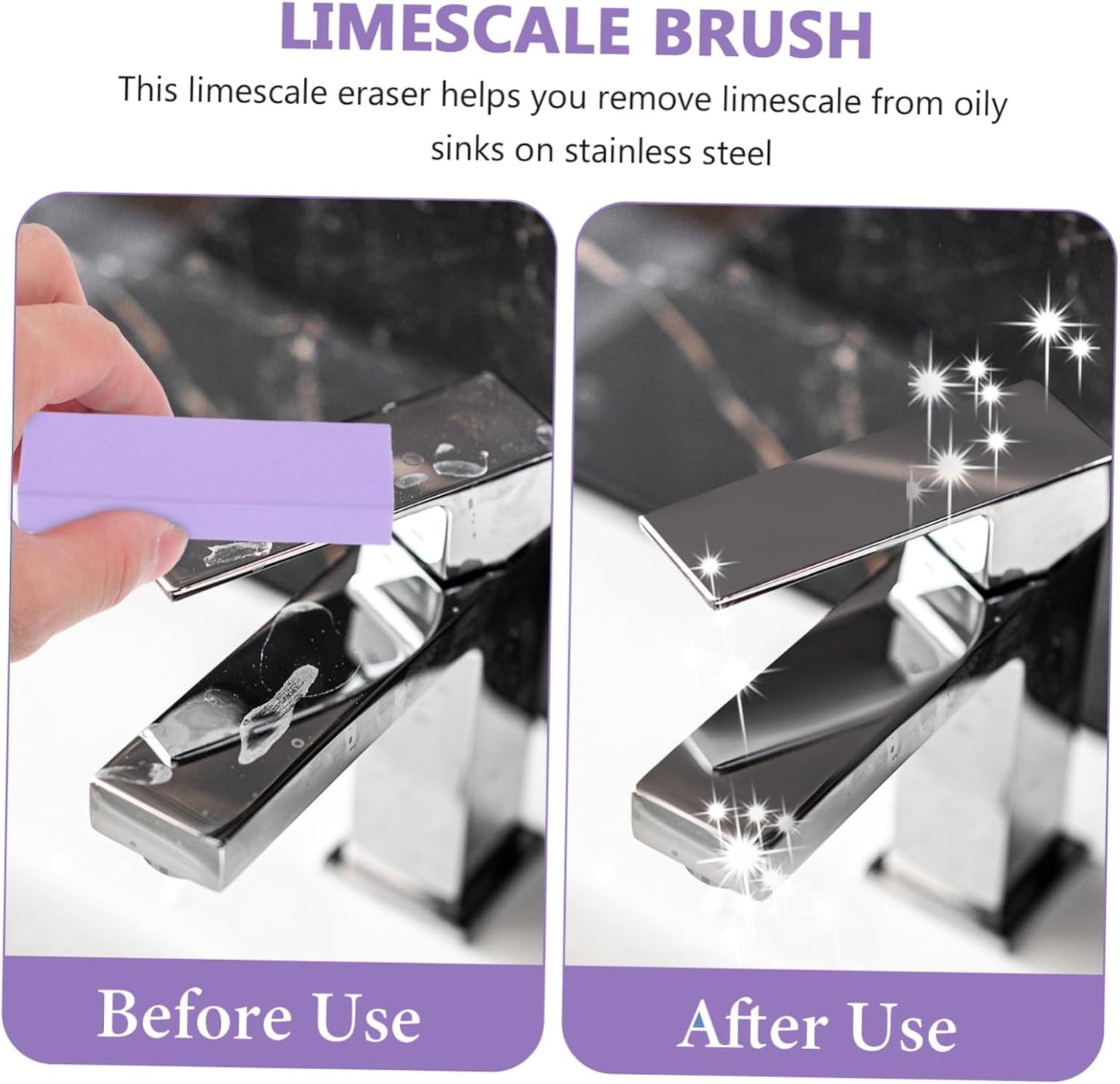 minkissy Eraser to Remove Stains Drainer Cleaner Drain Unblocker Holder Soft Gummy Stone Refill Snowboard Gummy Stone Granite Polishing Pads Sponge Sandpaper Block Rubber Purple