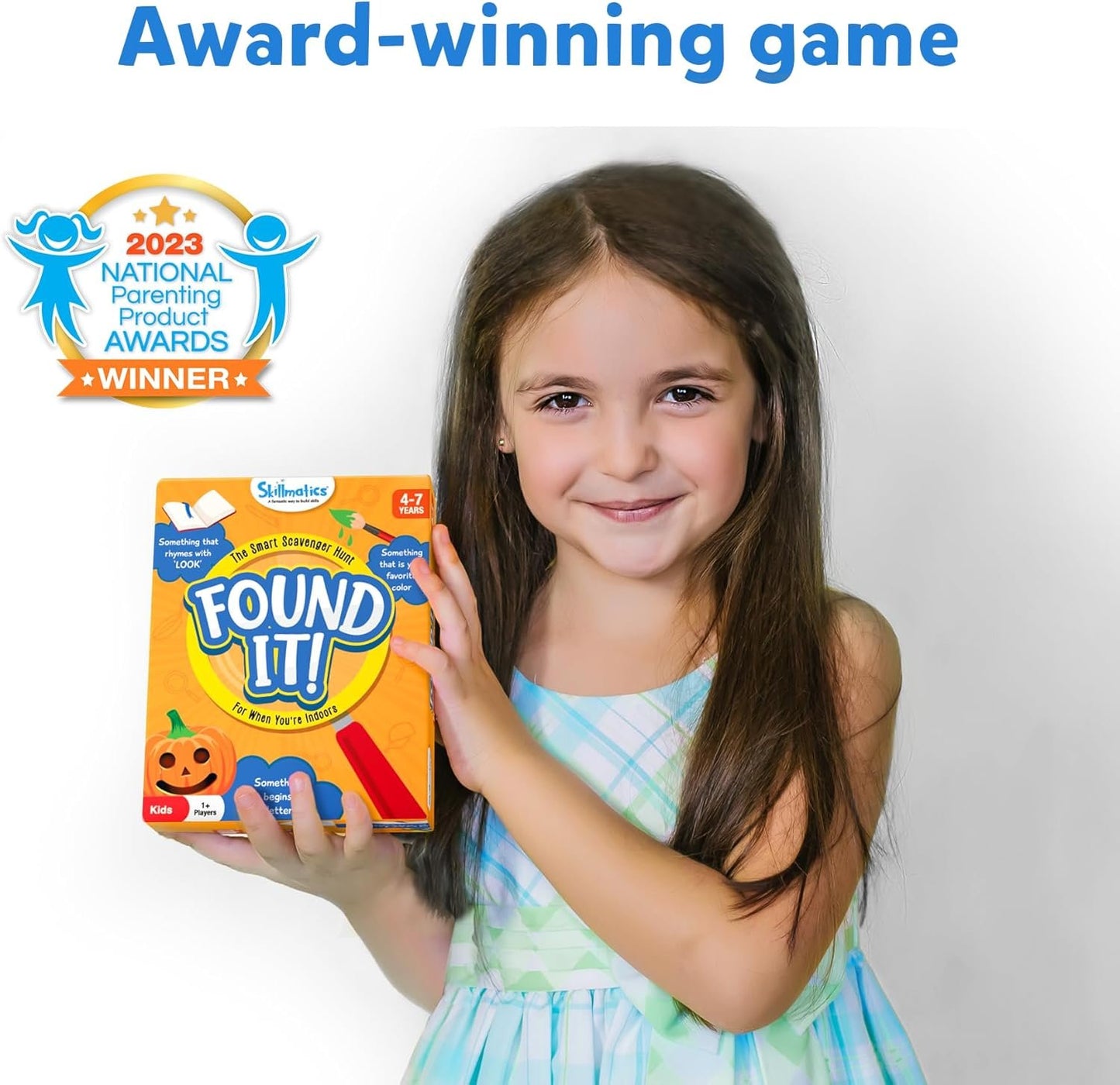 Skillmatics Indoor Scavenger Hunt Card Game - Found It, Learning Toys, Educational, Gifts for Kids, Boys, Girls and Families, for Ages 4, 5, 6, 7, Perfect for Home, School, Playdates
