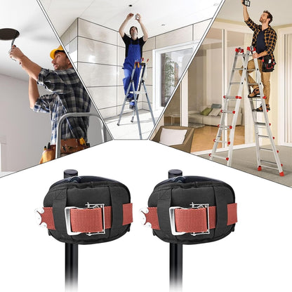 Stilt Pads, Adjustable Drywall Leg Straps, Safety Nylon Equipment, Sturdy Construction Tool, Ideal for Wiring, Painting, Home Decoration, Plastering, Renovation, 7,9 x 4,3 pollici