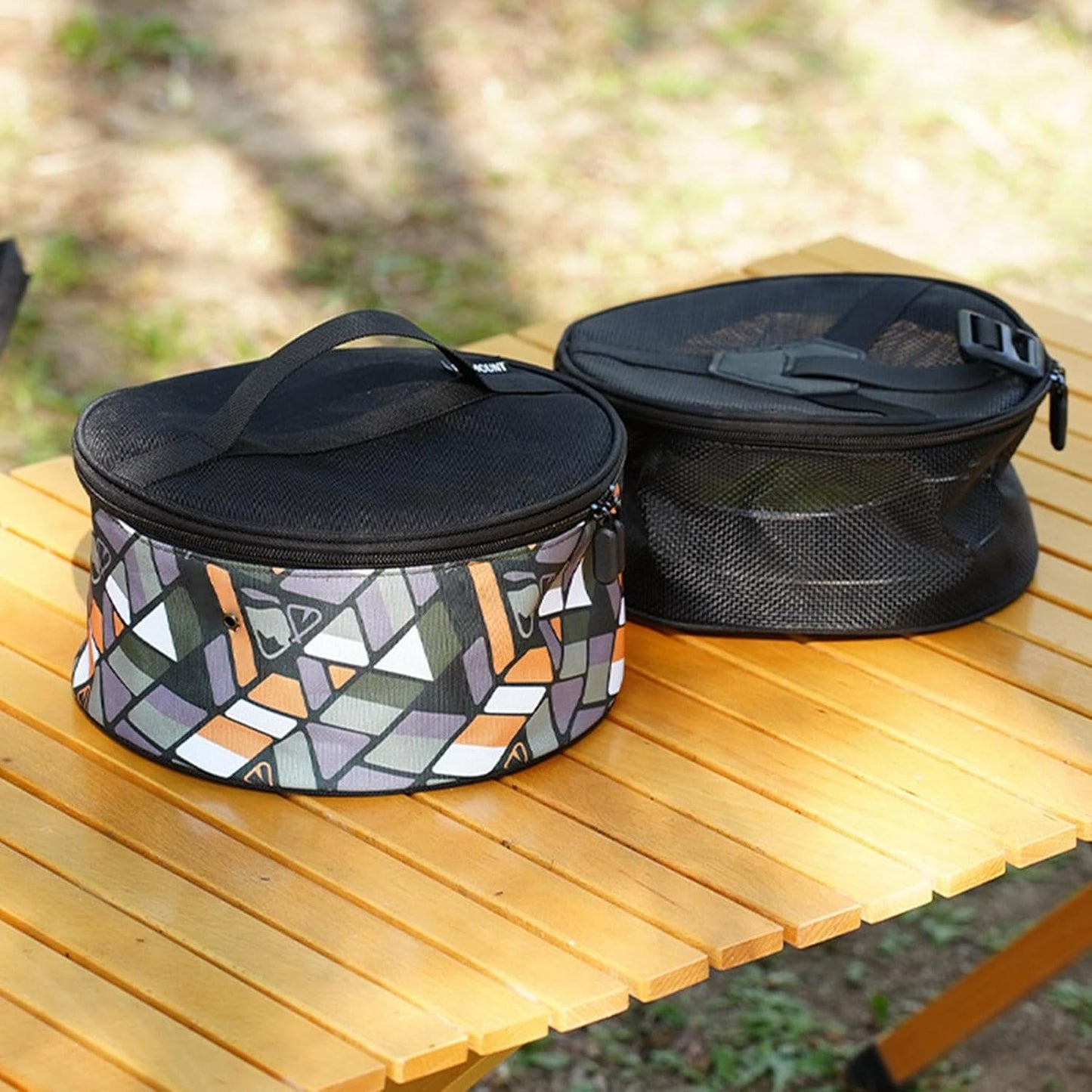 Camping Cutlery Storage Bag, Travel Cooking Utensils Organizer, Portable Cooking Storage Bag, Outdoor Kitchen Cookware Bag, Camping Utensil Organizer, Cooking Gear Bag,