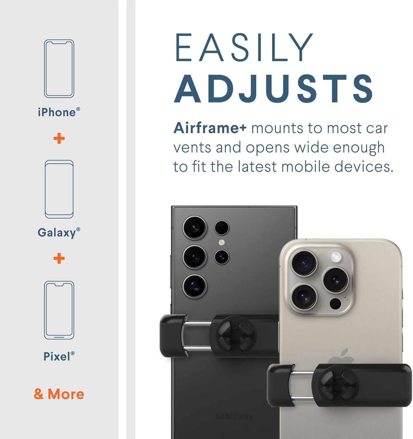 Kenu Airframe Plus Portable Car Mount Black