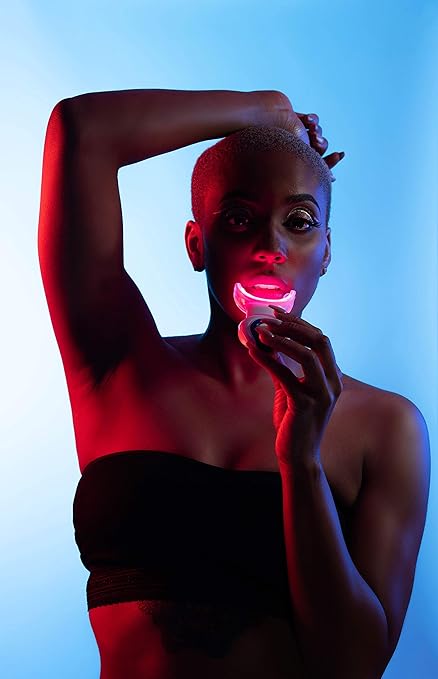 LED TECHNOLOGIES Oral Care System-Oral LED Light Therapy Device for Oral Pain and Healthier Gums-FDA Cleared and Clinically Tested FAR Infrared, Blue Light & Red Light Natural Pain Relief