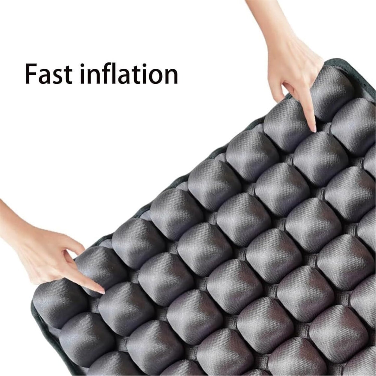 Sondur Travel Cushion, 2025 New 3D Self-Inflatable Air Cell Seat Cushion for Pressure Relief, Portable Cushion for Car Seat, Office Chair, Wheelchair(Blue)