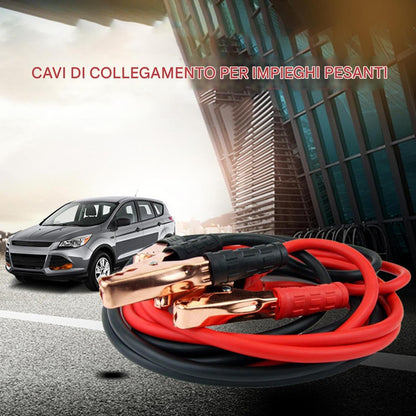 Portable Jumper Cables for Car, 7.2 Feet Heavy Duty Automotive Booster, 0.39x86.61in Vehicle Roadside Safety Accessories, Car And Truck Tool, Essential Vehicle Gear