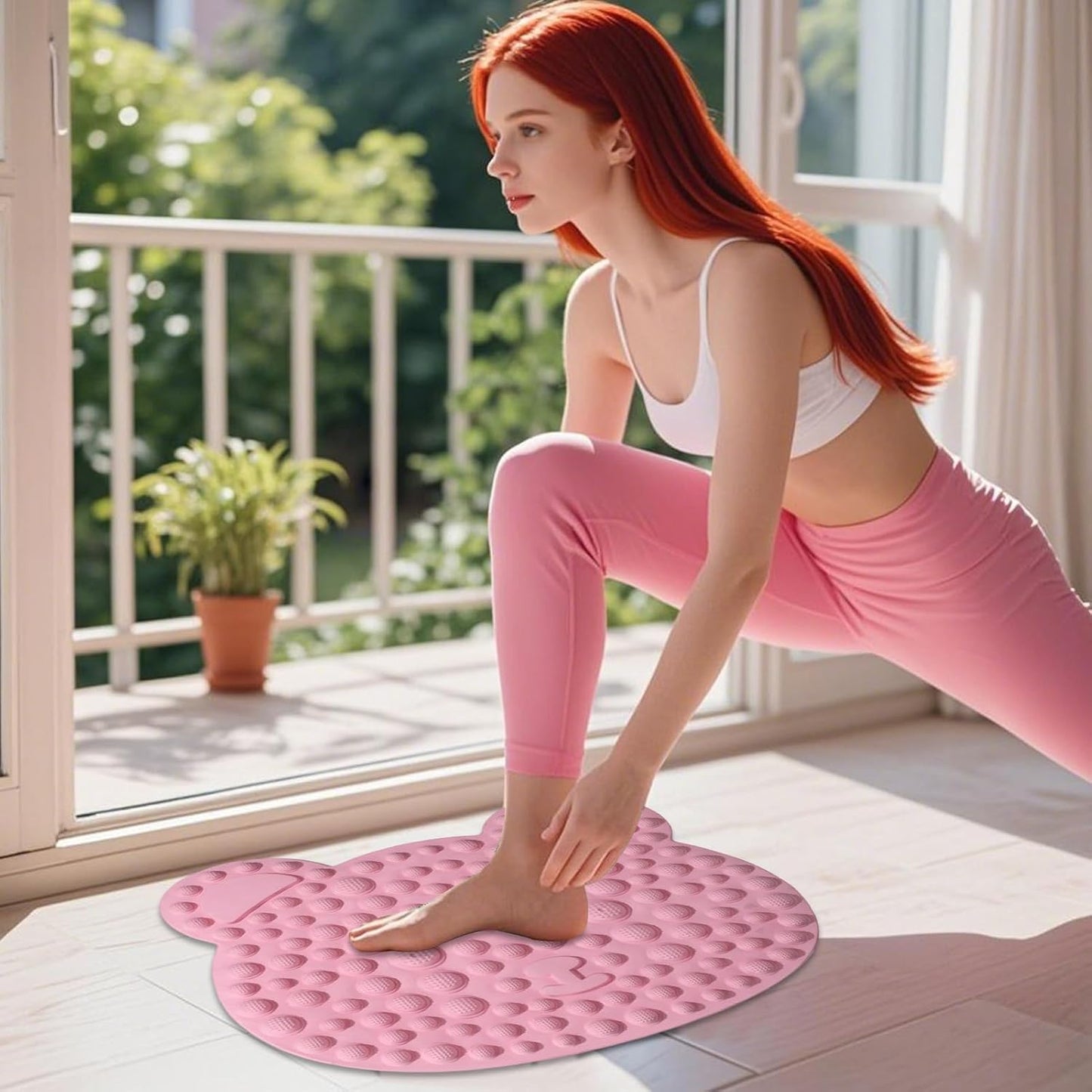 Foot Massage Mat,Portable Foot Massage Pad - Lightweight Ergonomic Health Products, Anti-Slip Massager Board for Home Studio Fitness Post-Workout Recovery