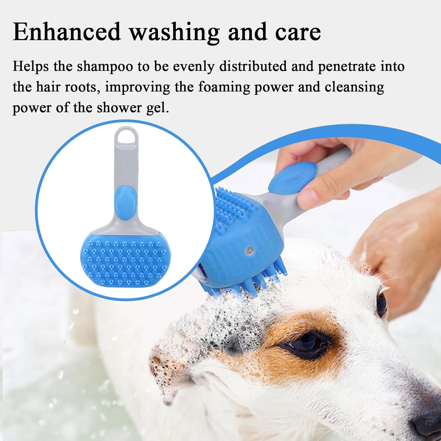 Steaming Cat Brush - Cleaning Slicker Steamy Cat Brush | Pet Steam Brush | Knot-Proof Deep-Cleaning Gentle Grooming Tool for Dog, Shedding, Season, Bathing, Kitten